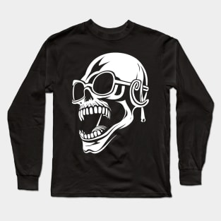 head skull bone Long Sleeve T-Shirt